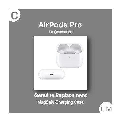 Genuine Apple AirPods Pro 1st Gen Wireless MagSafe Charging Case – A2190 - Image 1 of 1