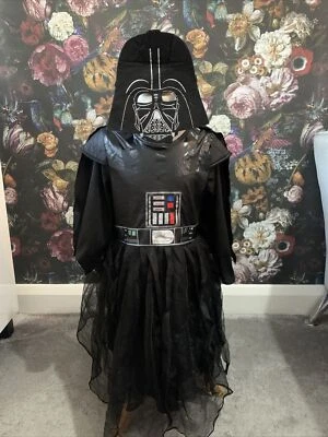 Girls  fancy dress age 7-8 years ( Darth Vader ) Star Wars - Image 1 of 4
