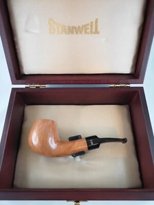 NOS - Stanwell Flawless, Shape 233, Straight Grain, unsmoked with Box - Bild 1 von 8