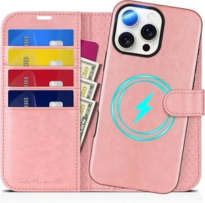 TUCCH Wallet Case für iPhone 16 Pro Max (6,9") 2024, [2-in-1][abnehmbar] RFID Bl - Bild 1 von 8
