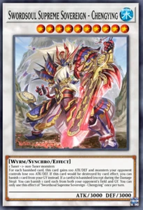 Swordsoul Supreme Sovereign - Chengying MZTM-EN089 RARE  - Picture 1 of 1