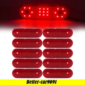 1/2/8/10x21 LED Car Side Marker Clearance Turn Lights Trailer Truck RV 12V-24V - Picture 1 of 15