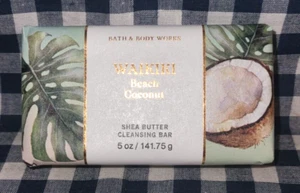 ALL NEW Waikiki Beach Coconut Shea Butter Cleansing Bar 5 oz Bath & Body Works - Picture 1 of 1