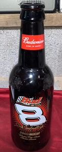 Dale Earnhardt Jr 8 Large Glass Beer Bottle NASCAR 2000 Rookie Winston Cup Empty - Picture 1 of 3