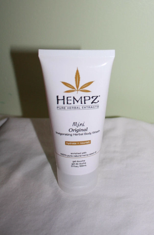 Hempz Mini Original Invigorating Herbal Body Wash 3 Oz