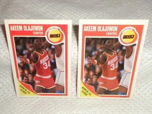 AKEEM "HAKEEM" OLAJUWON--1989 FLEER-- #61 (( TWO CARDS ))--L@@K - Picture 1 of 1