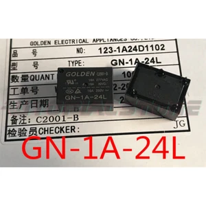 Relé de alimentación GOLDEN GN-1A-24L 24VDC 16A 277VAC 4 pines ~ 10 piezas - Imagen 1 de 1