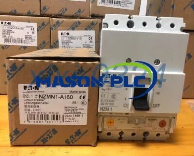 1pcs NEW EATON NZMN1-A160 Molded case circuit breaker DHL shipping - Image 1 of 4