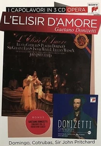 DONIZZETTI: L'ELISIR D'AMORE - I CAPOLAVORI IN 3 CD - Imagen 1 de 1