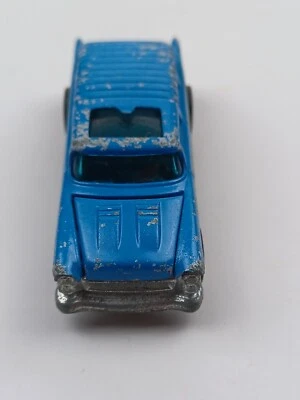 Hot Wheels Redline 1969 Alive 55 Blue W Black Interior Hong Kong - Image 1 of 4