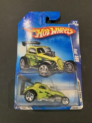 2009 Hot Wheels Fiat 500 verde acetinado 163/190 passeios modificados #7 P2483 - Imagem 1 de 3