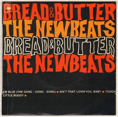 THE NEWBEATS "BREAD AND BUTTER" SURF DOO WOP EP 1963 CBS 5916 - Photo 1/4