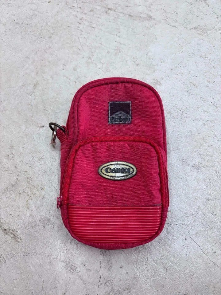 Bolso con correa de bolsillo para cámara de cañón Marlboro Y2K vintage años 90 - 4,5x7 Foto 1 de 4