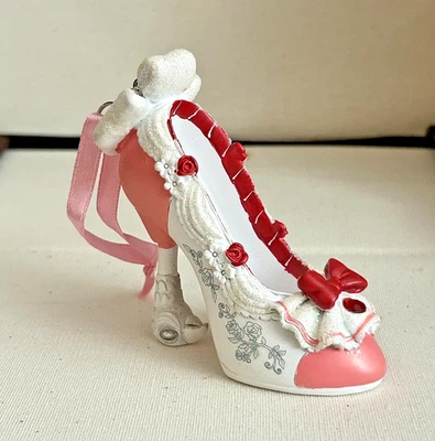 Disney Runway Shoe Ornament Mary Poppins Retired High Heel Figurine – Excellent - Image 1 of 4