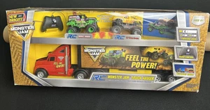 Monster Jam RC Telecomando Camion Rimorchio Nuovo Con Scatola Non Testato - Foto 1 di 24