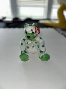 Vintage TY Clover Beanie Baby March 17,2001 - Picture 1 of 6