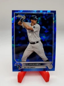 2022 Topps Chrome SAPPHIRE DJ LeMahieu #380 New York Yankees - Picture 1 of 2