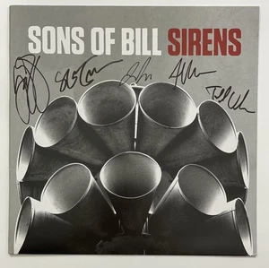 SONS OF BILL FULL BAND (X5) SIGNED AUTOGRAPH ALBUM VINYL RECORD - SIREN RARE! - Picture 1 of 1