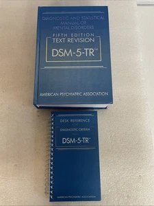 Diagnostic Statistical Manual of Mental Disorders 5th Ed. DSM-5-TR mit Schreibtisch Ref. - Bild 1 von 6