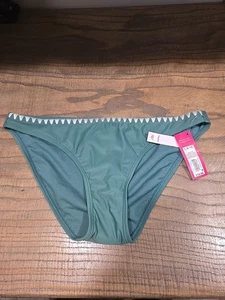 Target Xhilaration Hipster-Stitch Bikinihose Shadow Green Gr. L 8-10 - Bild 1 von 4