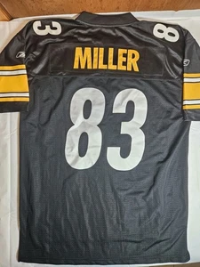 Heath Miller Pittsburgh Steelers Jersey #83 Mens 52 Reebok On Field Embroidered - Picture 1 of 7