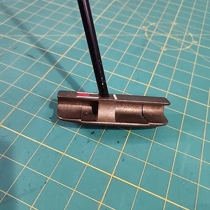 The SeeMore FGP Golf Putter Right Handed 36" Brass Club Steel Shaft Vintage - Picture 1 of 21