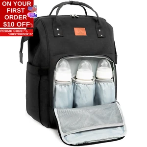 Baby Diaper Bag Backpack - Large Baby Bag for Boys, Girls, Waterproof Multi Func - Picture 1 of 12