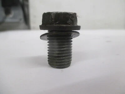 1973 yamaha TX500 TX 500 ДВИГАТЕЛЬ КАРТЕР ШАТУНА МАСЛЯНЫЙ ПОДДОН СЛИВНАЯ ПРОБКА БОЛТ  - Изображение 1 из 4