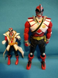 2011 Bandai Power Rangers Samurai Red Armor Morphin Spin Action Figure + bonus - Picture 1 of 8