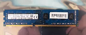 Hynix Korea 4GB 2Rx8 PC3-12800U HMT351U6EFR8C DIMM RAM Pulled Tested Works - Picture 1 of 3