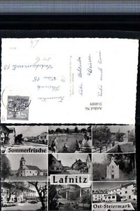 314889, Lafnitz vista strada stazione di servizio BP piscina all'aperto chiesa pensione ponte Mehrbi - Foto 1 di 1