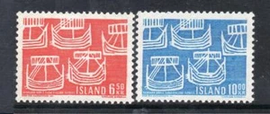 ILANDIA MNH 1969 SG457-458 50º ANV DE LA UNIÓN DE PAÍSES DEL NORTE - Imagen 1 de 1