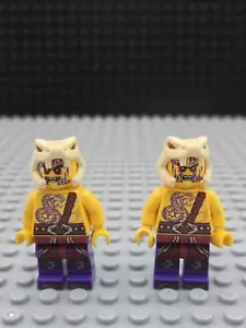 LEGO Ninjago Chope Minifigure Torneo degli Elementi njo138 70754 Lotto di 2 - Foto 1 di 2