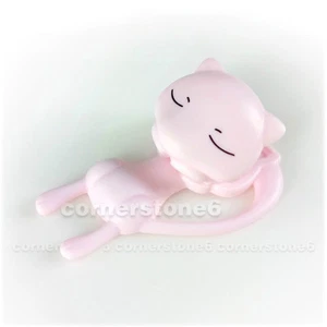 ~ Japan Bandai - POKEMON - gashapon memo CLIP - mascot - sleeping MEW * - Picture 1 of 4