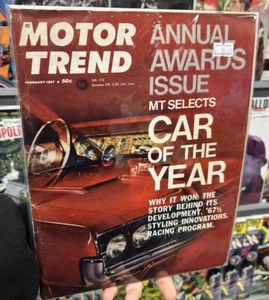 MOTOR TREND MAGAZINE-FEBRUARY 1967-ANNUAL AWARDS/CAR OF THE YEAR/COUGAR MS-1 - Picture 1 of 1