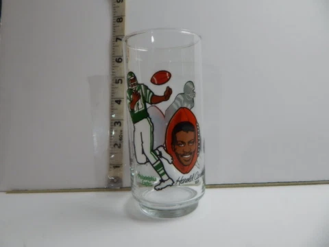 1980 Philadelphia Eagles Glass 16oz Harold Carmichael  Randy Logan McDonalds Cover