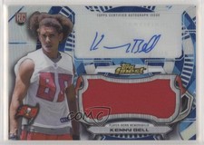 2015 Topps Finest Jumbo Relic Diamond Refractor /60 Kenny Bell Rookie Auto RC