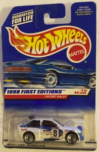 Hot Wheels '98 1st Edition Escort Rally Collect #637 - Picture 1 of 6