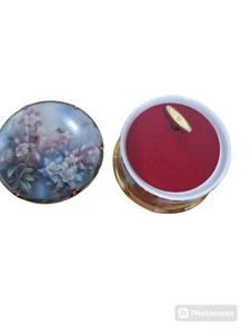 Vtg Ardleigh-Elliott "The Calliope Hummingbird" Music Box Artwork By Lena Liu - Picture 1 of 6