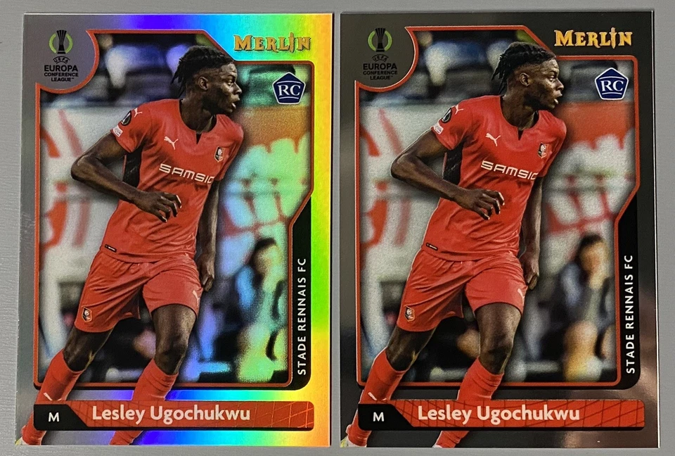 2021-22 Topps Merlin Chrome Lesley Ugochukwu Refractor #8 Rookie RC & Base - Image 1 of 1