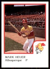 1986 ProCards Albuquerque Dukes Mark Heuer Albuquerque Dukes #11