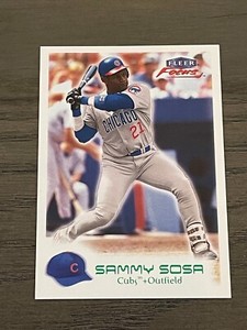 2000 Fleer Focus Masterpiece Mania Sammy Sosa #167 Chicago Cubs /300