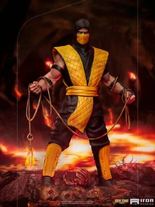 MORTAL KOMBAT: SCORPION BDS ART SCALE 1/10 STATUE 22 cm IRON STUDIOS - Bild 1 von 8