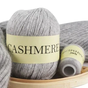 Filato per maglieria in cashmere morbido colorato 3 strati assorbimento sudore casa fai da te artigianato - Foto 1 di 62
