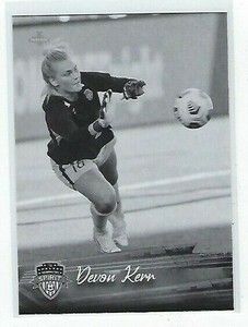 2021 PARKSIDE NWSL VOLUME 2 BLACK & WHITE #219 DEVON KERR WASHINGTON SPIRIT