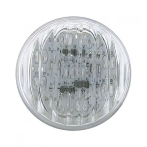 2" Round Amber LED Marker Light Clear Lens 10 Pack - Bild 1 von 4