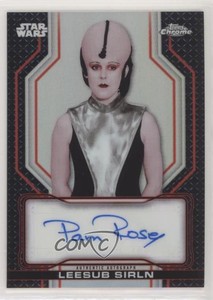 2021 Chrome Star Wars Legacy Age of Rebellion Pam Rose Leesub Sirln as Auto 3c2