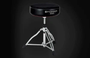 Tama 1st Chair Drum Throne Round Rider Drum Throne w/Cloth top seat - Picture 1 of 4