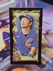 2023 Topps Allen & Ginter Seiya Suzuki #230 MINI BLACK BORDER Cubs - SP