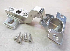 NEW! BLUM CABINET HINGE (70.255-01) w/ Quick Release Clip Plate (193L610-01.02) - Picture 1 of 4